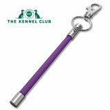 Official Kennel Club Purple Cord NOTCH Tale with stainless steel ends