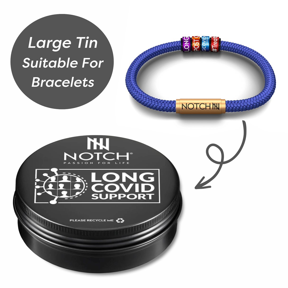 Large Long Covid Support Tin