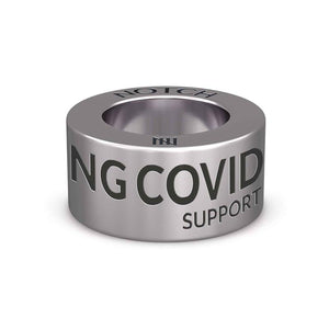 Long Covid Support Awareness Ribbon NOTCH Charm