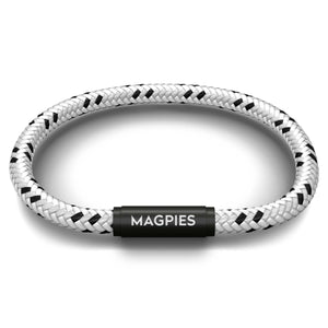 Magpies NOTCH Bracelet (Sleek Silver)