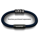 Magpies NOTCH Bracelet (Black)