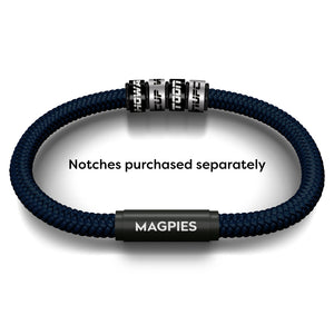 Magpies NOTCH Bracelet (Black)