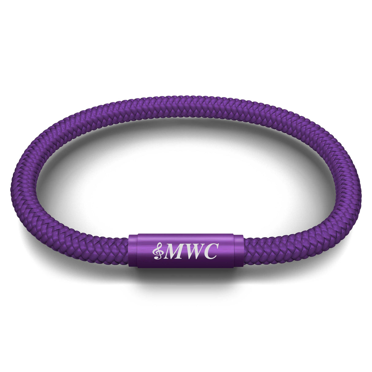Military Wives Choirs Solid Purple NOTCH Bracelet
