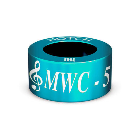 Military Wives Choir 5 Year Member NOTCH Charm