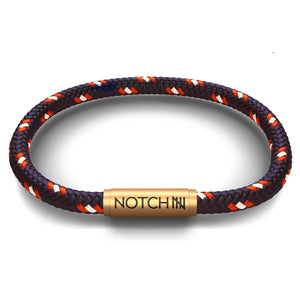 Maverick Camo Cord NOTCH Bracelet With Brass Clasp