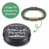 Large Merry Christmas Tin