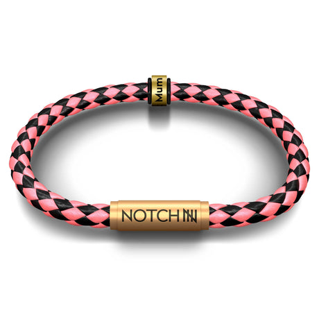 MUM BRACELET PLUS ONE NOTCH CHARM
