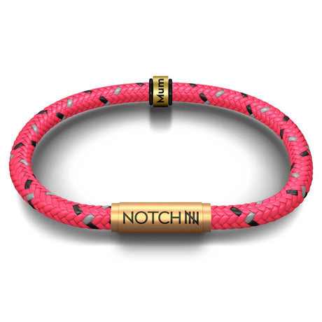 MUM BRACELET PLUS ONE NOTCH CHARM