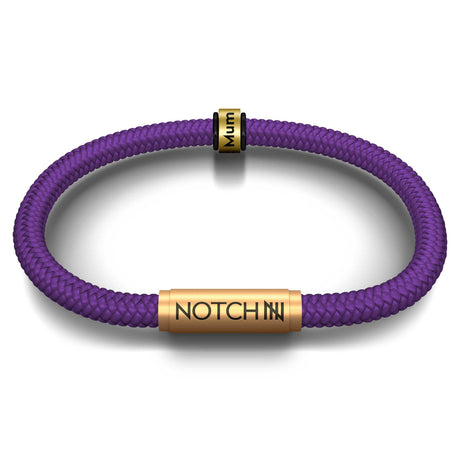 MUM BRACELET PLUS ONE NOTCH CHARM
