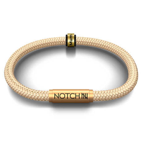 MUM BRACELET PLUS ONE NOTCH CHARM