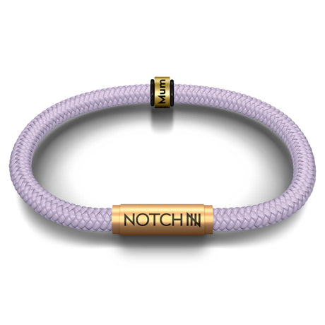 MUM BRACELET PLUS ONE NOTCH CHARM