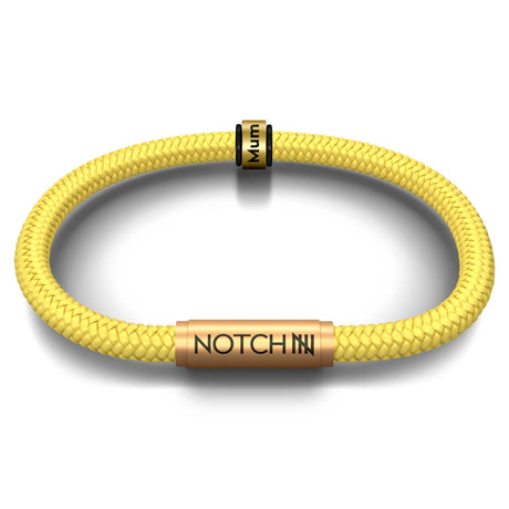 MUM BRACELET PLUS ONE NOTCH CHARM