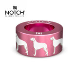 Weimaraner NOTCH Charm