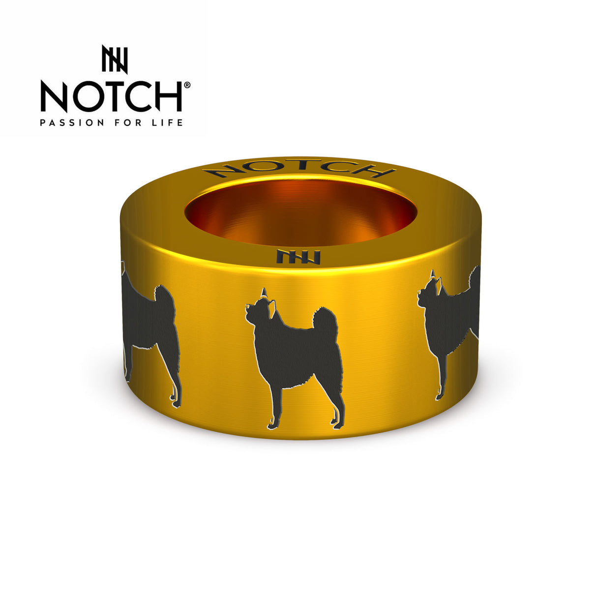 Norwegian Elkhound NOTCH Charm