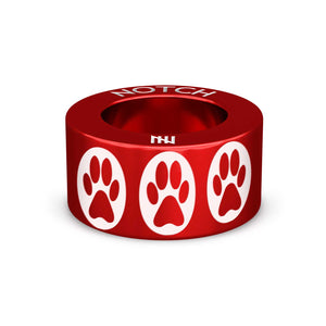 UKSD Paw Print NOTCH Charm