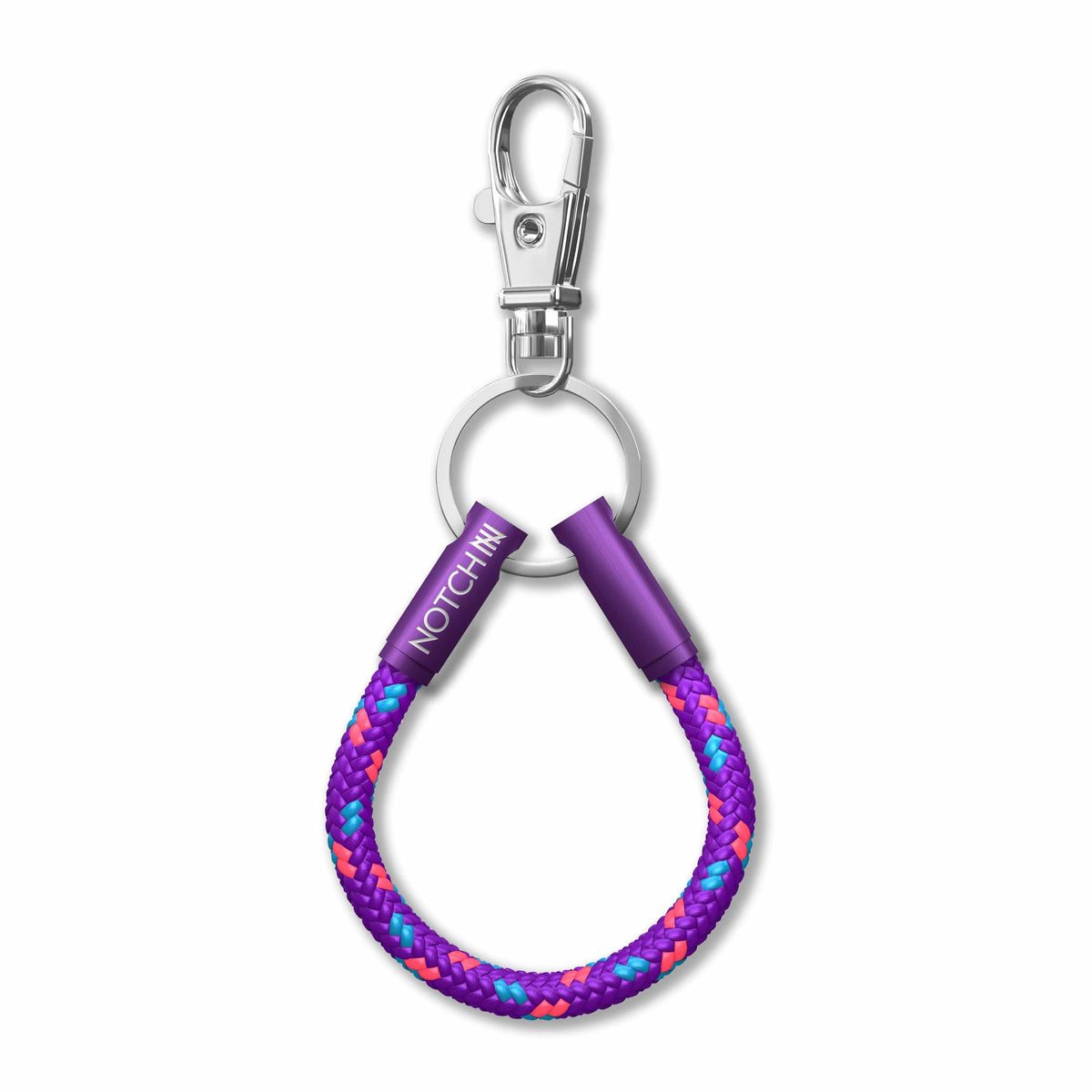 Popping Purple Cord NOTCH Loop with purple aluminium ends – NOTCH®
