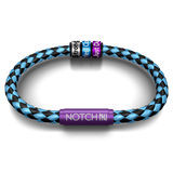 Stronger Life Cord NOTCH Bracelet with Three Personalised NOTCH Charms