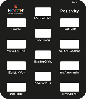 Positivity Notches (Pad 11)