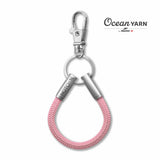 Sustainable OceanYarn NOTCH Loop - Powder Pink with stainless steel ends