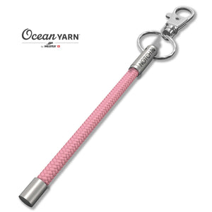 Sustainable OceanYarn NOTCH Tale - Powder Pink with stainless steel ends