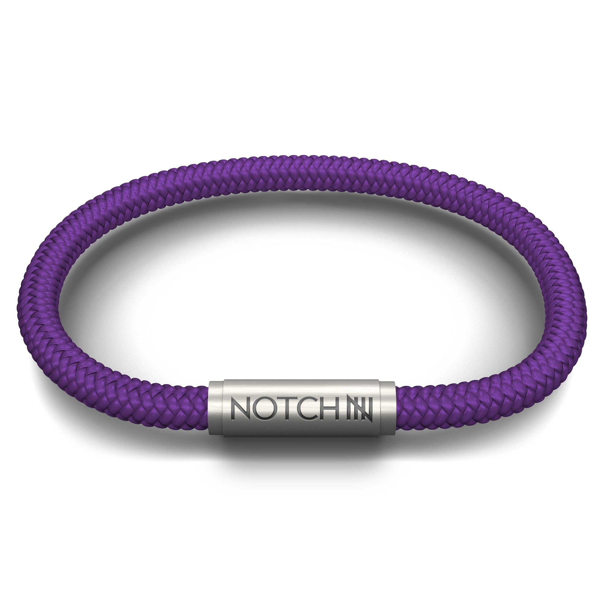 Solid Purple Cord NOTCH Bracelet