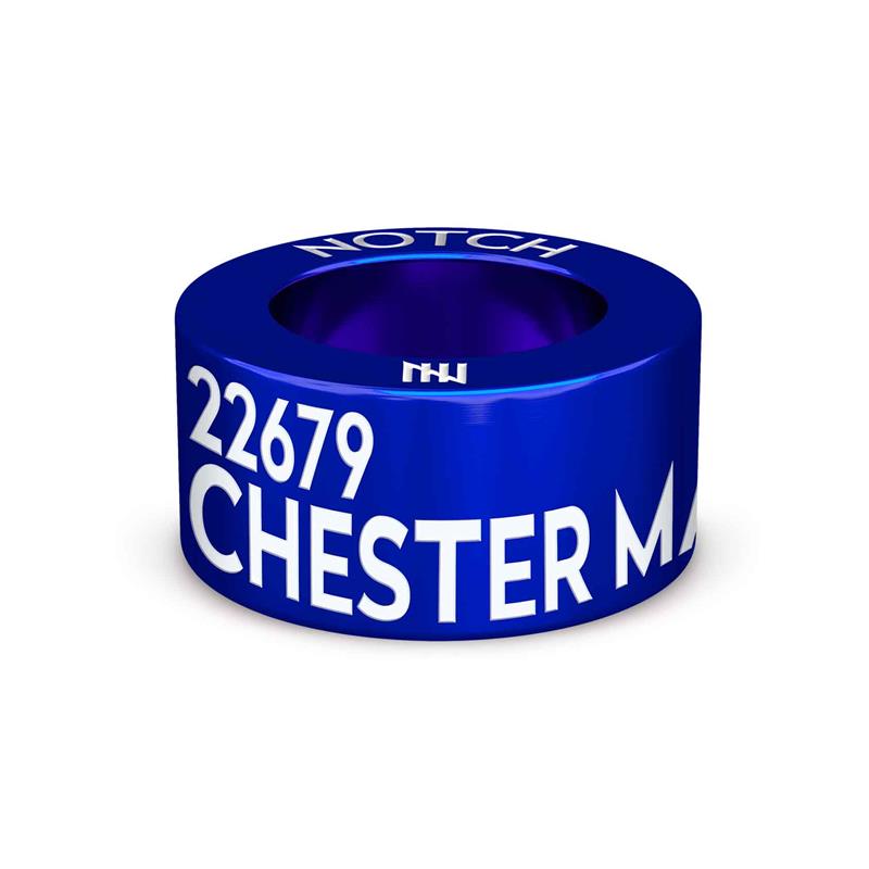 Race Number NOTCH Charm