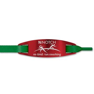 No Limit Run Coaching NOTCH Lace Tag