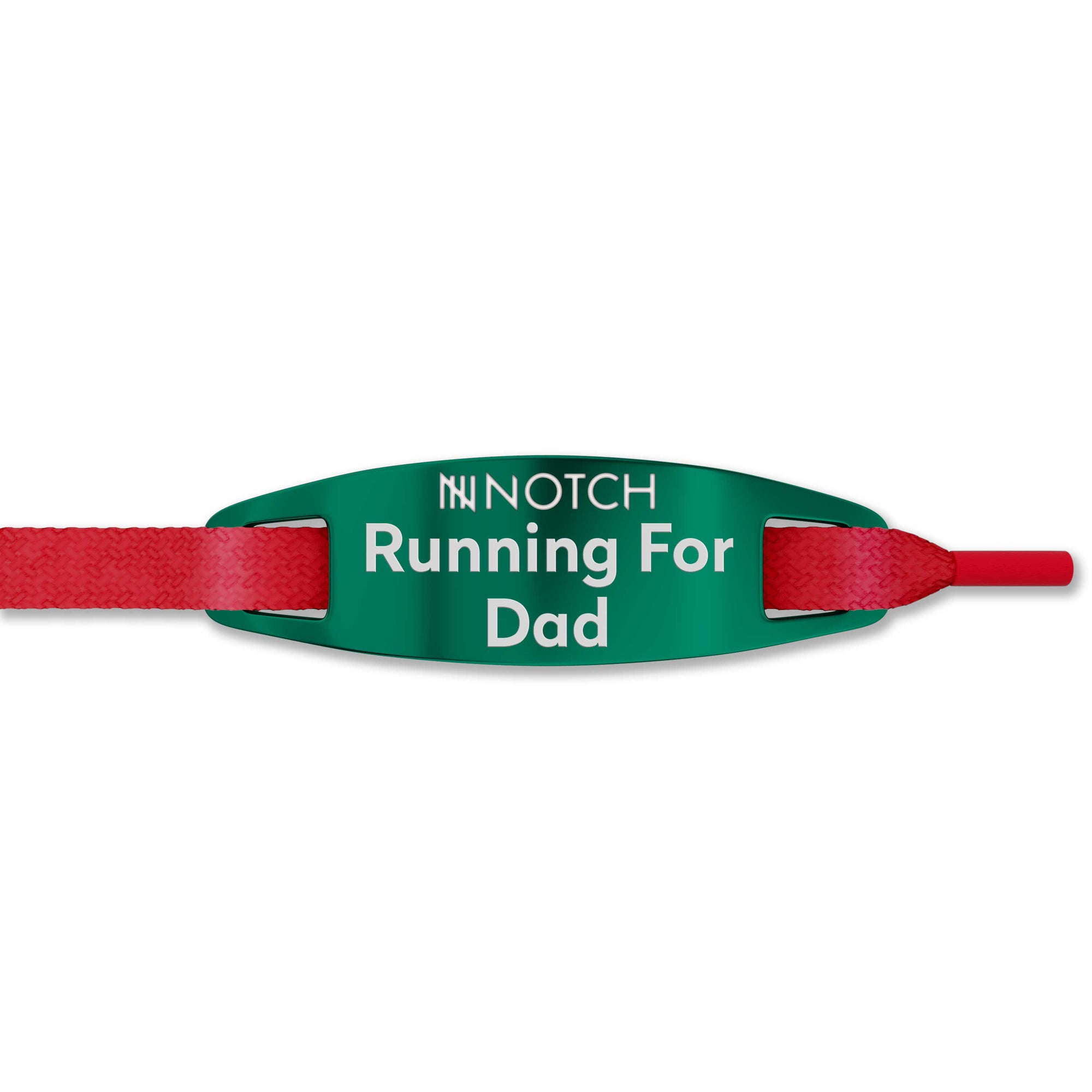 Running For Dad NOTCH Lace Tag
