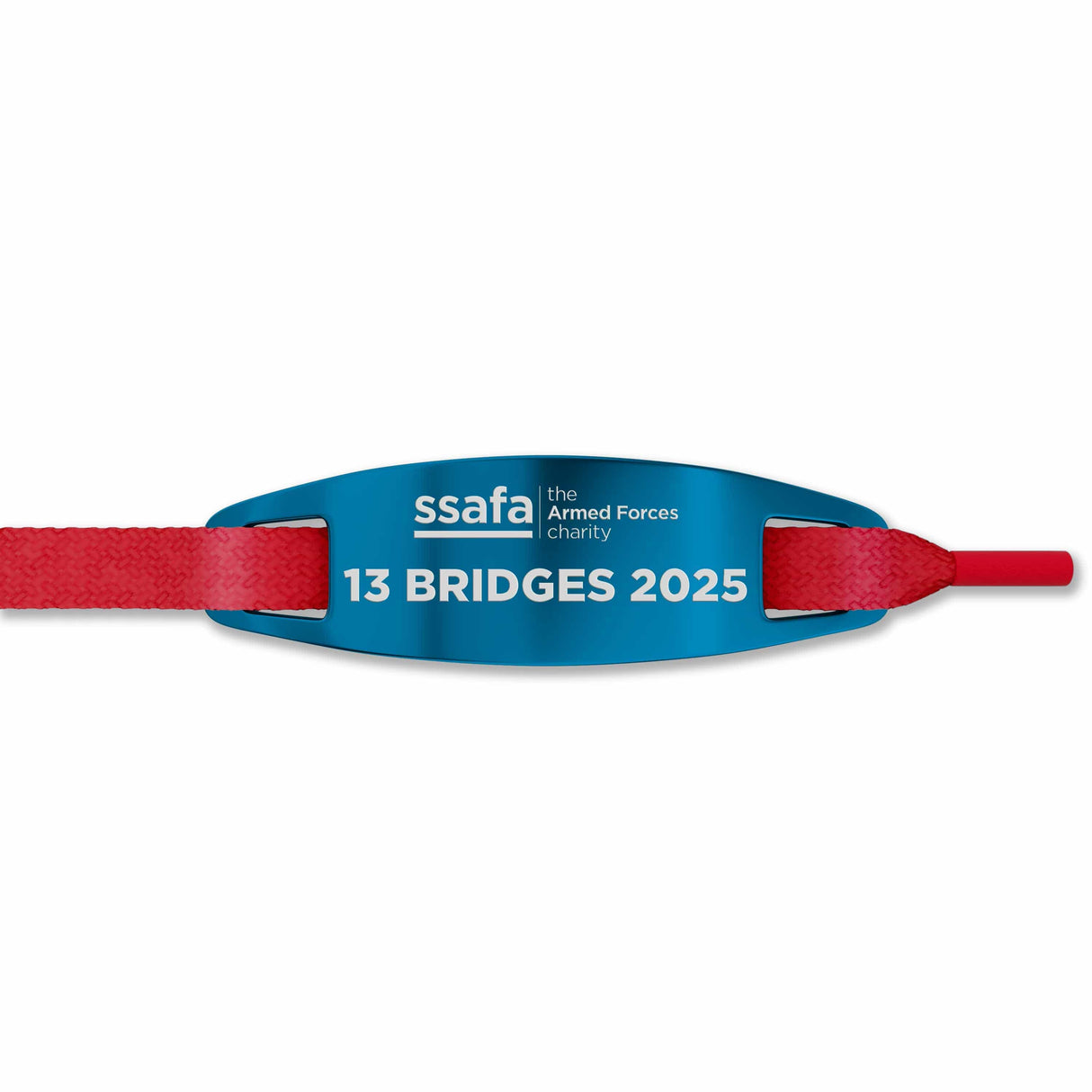 SSAFA 13 BRIDGES 2025 NOTCH Lace Tag