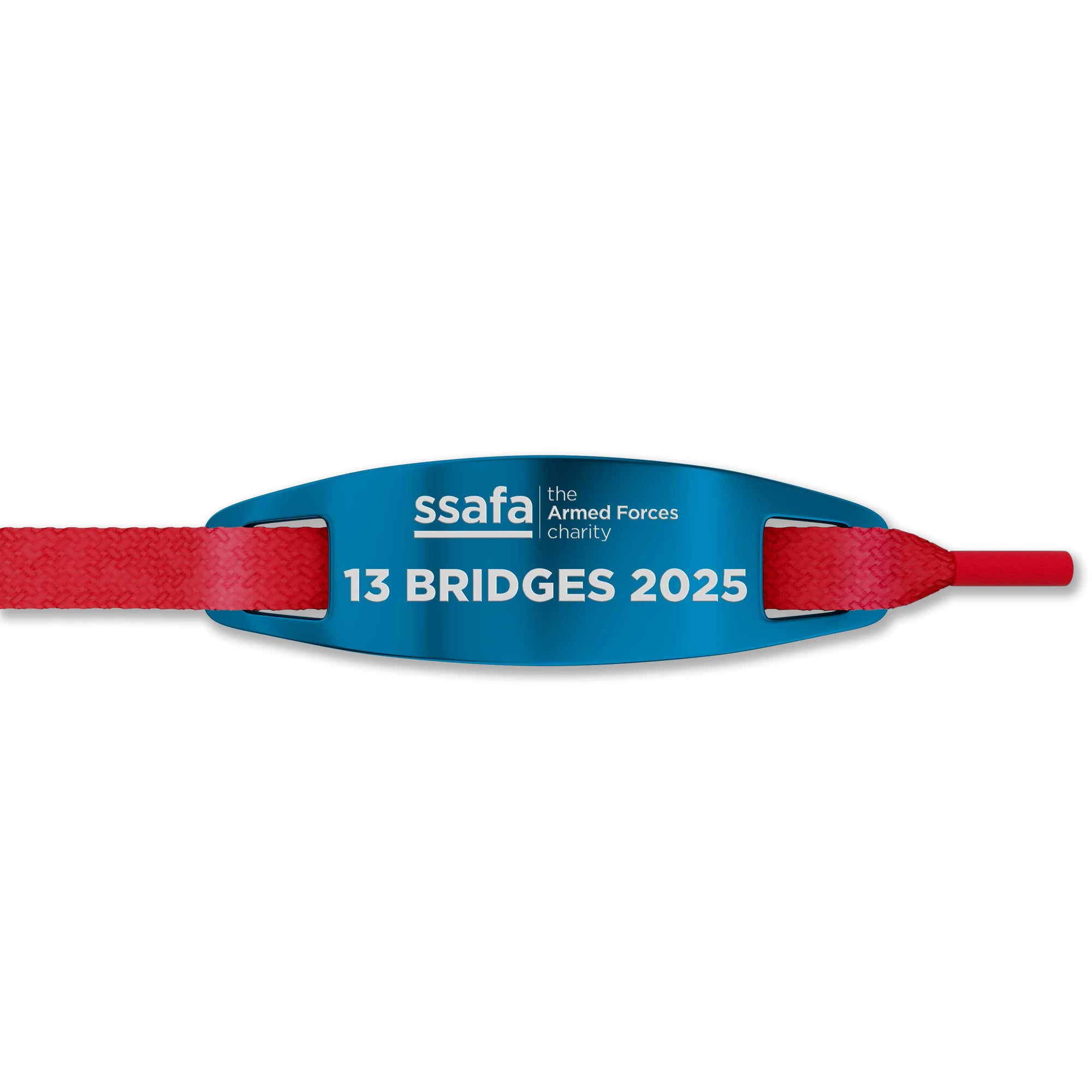 SSAFA 13 BRIDGES 2025 NOTCH Lace Tag