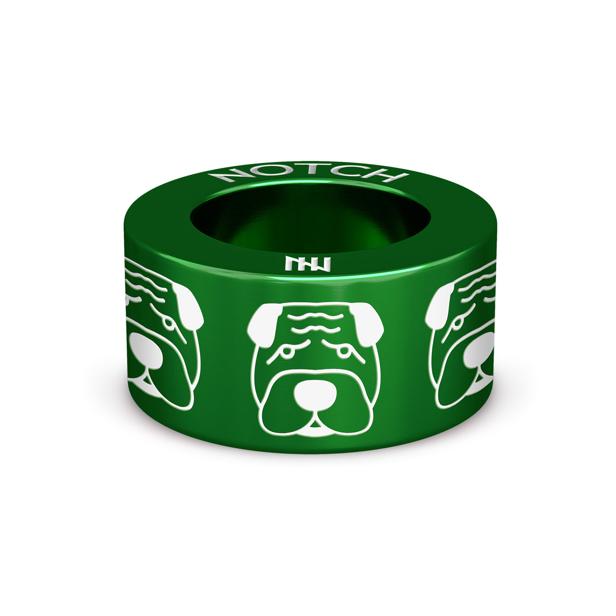 Shar Pei Face NOTCH Charm