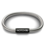 Signature NOTCH Bracelet with Black Clasp