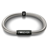 Black Together Notch & Special Edition Forever Bracelet - Signature with Black Clasp