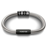 Black Together Notch & Special Edition Forever Bracelet - Signature with Black Clasp