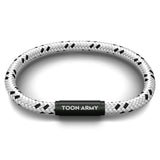 Toon Army NOTCH Bracelet (Sleek Silver)