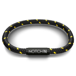 Slider Camo Cord NOTCH Bracelet with Black Clasp