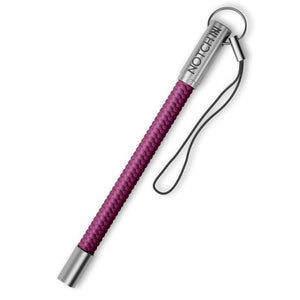 Plum Cord Tale Phone Dangler with stainless steel ends