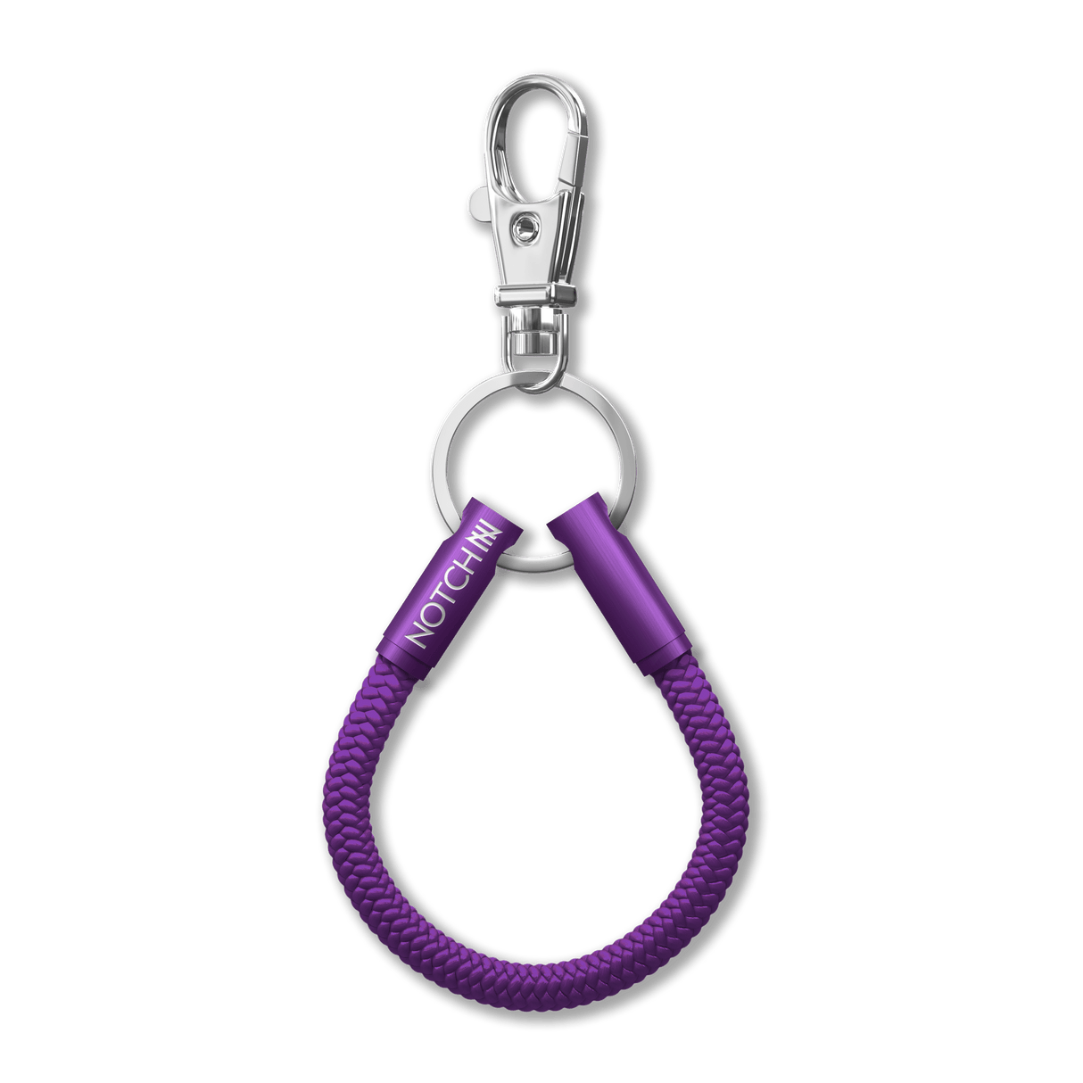 Solid Purple Cord NOTCH Loop with purple Ends