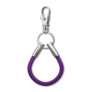 Solid Purple Cord NOTCH Loop with stainless steel ends