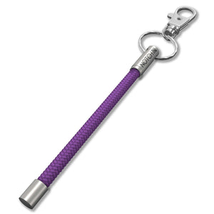 Solid Purple Cord NOTCH Tale with stainless steel ends