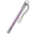 Violet Cord Tale Phone Dangler with stainless steel ends