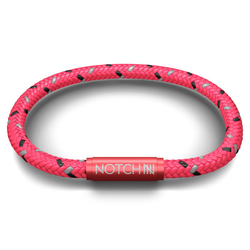 Special Edition Flamingo Pink Cord NOTCH Bracelet