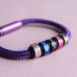 Solid Purple Cord NOTCH Bracelet