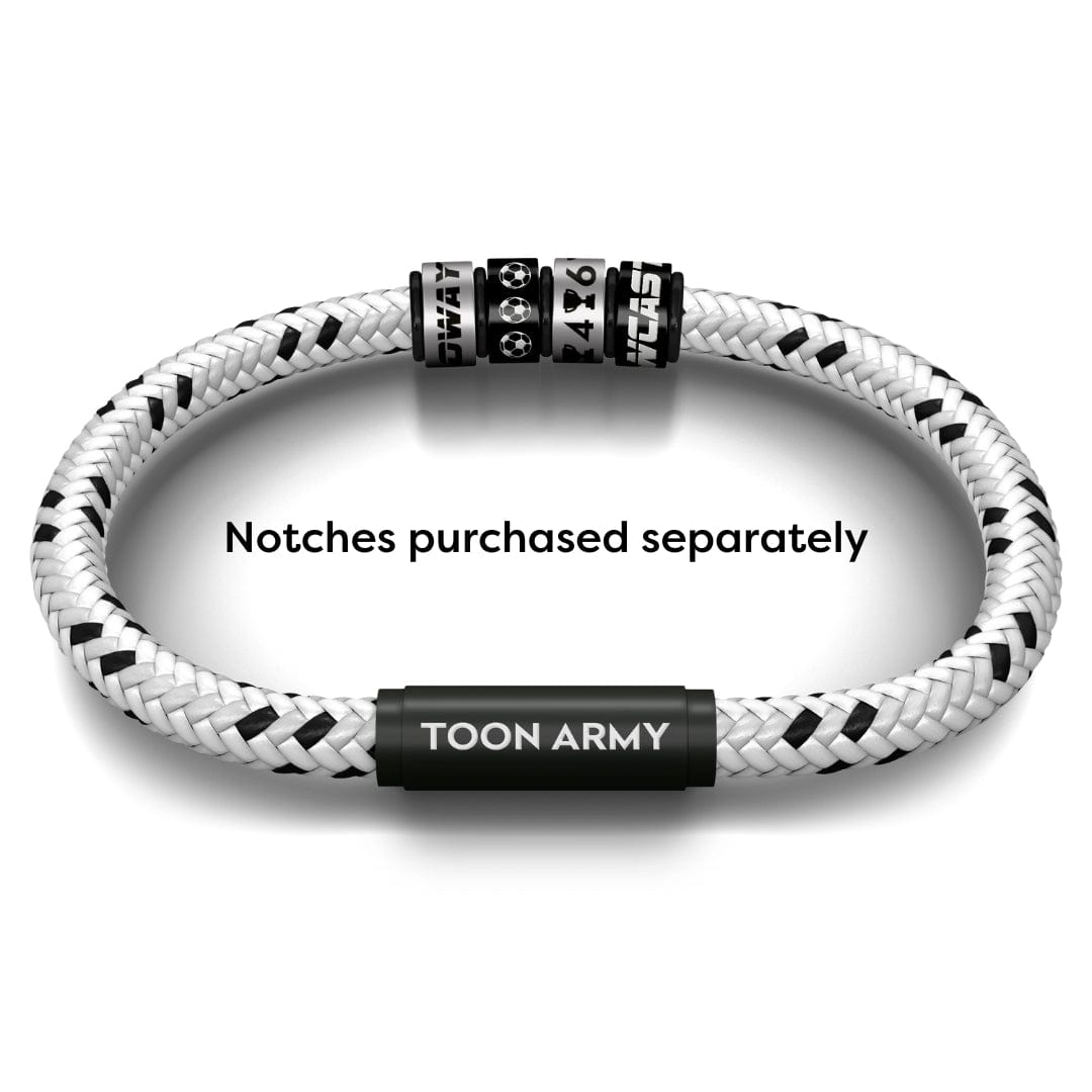 Toon Army NOTCH Bracelet (Sleek Silver)