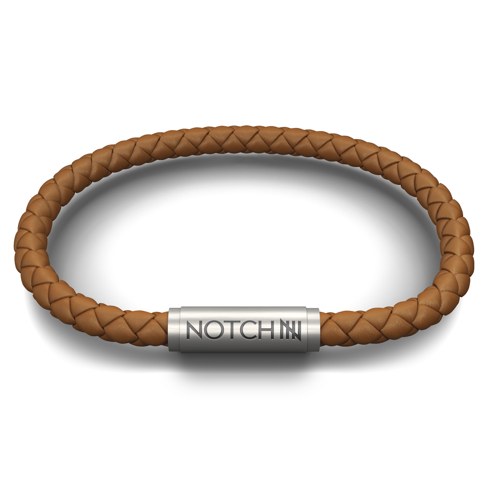 Premium Tan Leather NOTCH Bracelet