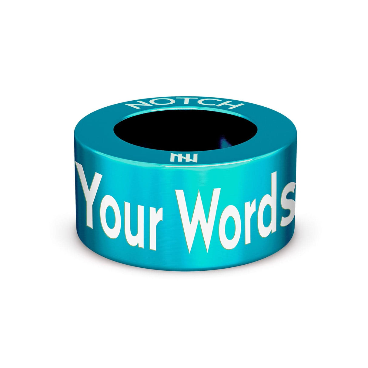 Terrific Teal Personalised NOTCH Charm