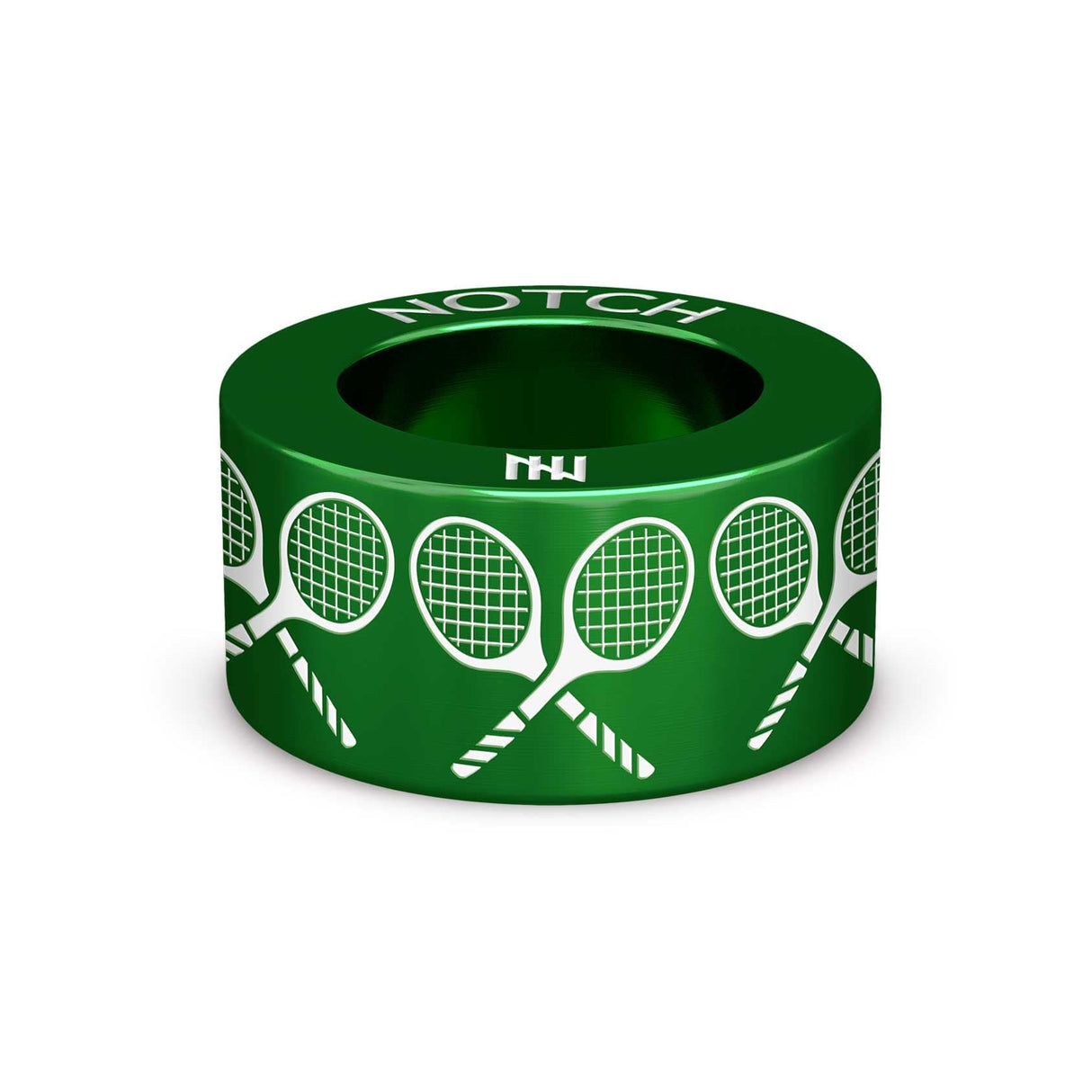 Tennis Racquets Crossed NOTCH Charm