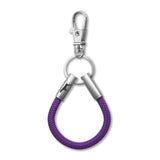 The Pointer Club Solid Purple Cord NOTCH Loop with stainless steel ends