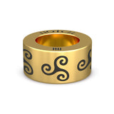 Triskelion Symbol NOTCH Charm