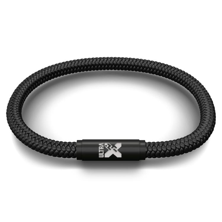Ultra X Solid Black Cord NOTCH Bracelet